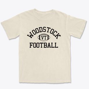 Woodstock Vermont Football Premium Heavyweight T-shirt