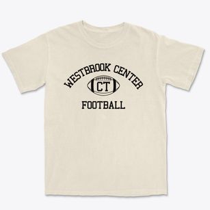 Westbrook Center Connecticut Football Premium Heavyweight T-shirt