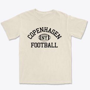 Copenhagen New York Football Premium Heavyweight T-shirt
