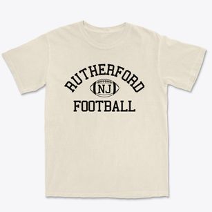 Rutherford New Jersey Football Premium Heavyweight T-shirt