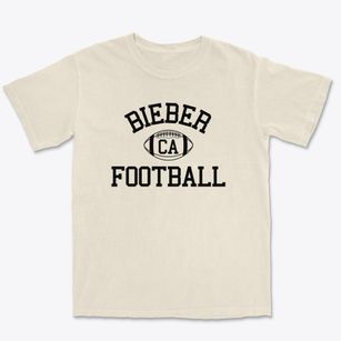 Bieber California Football Premium Heavyweight T-shirt