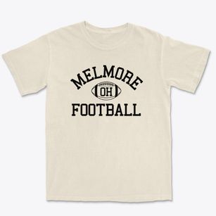 Melmore Ohio Football Premium Heavyweight T-shirt