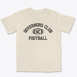 Governors Club North Carolina Football Premium Heavyweight T-shirt