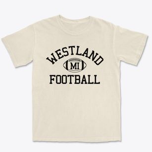 Westland Michigan Football Premium Heavyweight T-shirt