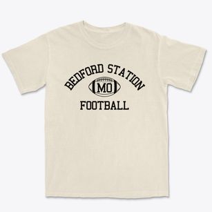 Bedford Station Missouri Football Premium Heavyweight T-shirt