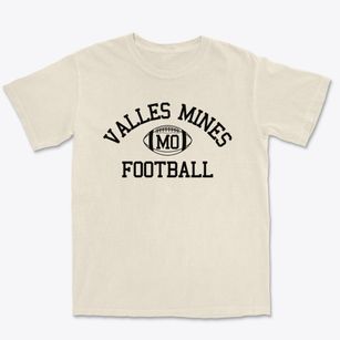 Valles Mines Missouri Football Premium Heavyweight T-shirt