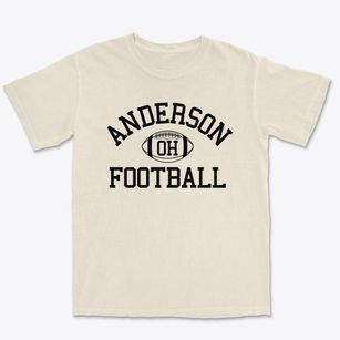 Anderson Ohio Football Premium Heavyweight T-shirt