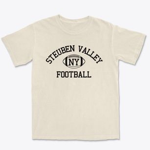 Steuben Valley New York Football Premium Heavyweight T-shirt