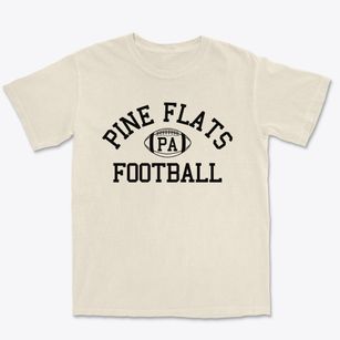 Pine Flats Pennsylvania Football Premium Heavyweight T-shirt