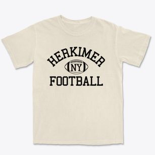 Herkimer New York Football Premium Heavyweight T-shirt