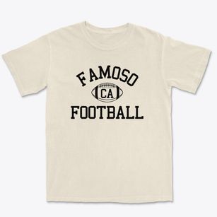 Famoso California Football Premium Heavyweight T-shirt