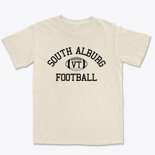 South Alburg Vermont Football Premium Heavyweight T-shirt