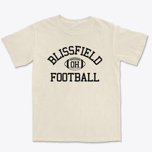 Blissfield Ohio Football Premium Heavyweight T-shirt