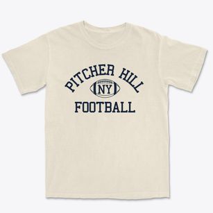 Pitcher Hill New York Football Premium Heavyweight T-shirt