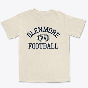 Glenmore Virginia Football Premium Heavyweight T-shirt