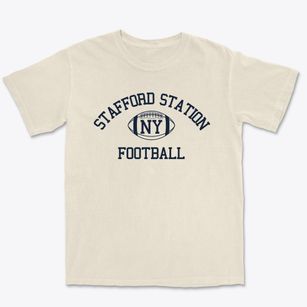 Stafford Station New York Football Premium Heavyweight T-shirt
