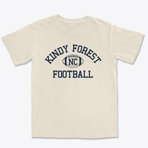 Kindy Forest North Carolina Football Premium Heavyweight T-shirt