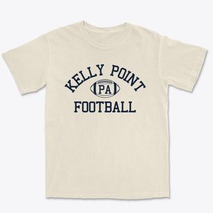 Kelly Point Pennsylvania Football Premium Heavyweight T-shirt