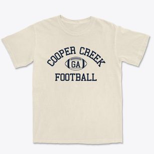 Cooper Creek Georgia Football Premium Heavyweight T-shirt