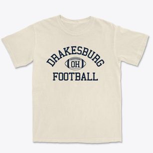Drakesburg Ohio Football Premium Heavyweight T-shirt