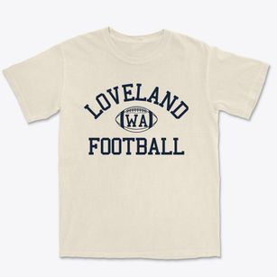 Loveland Washington Football Premium Heavyweight T-shirt