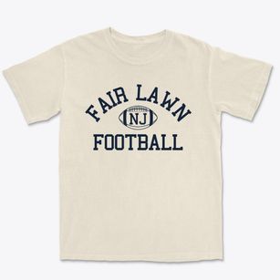 Fair Lawn New Jersey Football Premium Heavyweight T-shirt