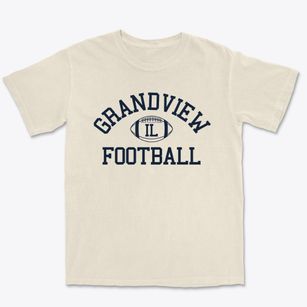 Grandview Illinois Football Premium Heavyweight T-shirt