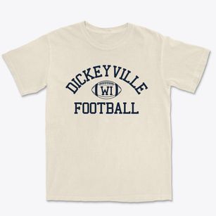 Dickeyville Wisconsin Football Premium Heavyweight T-shirt