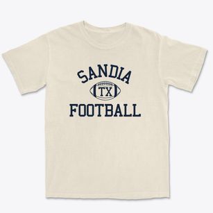 Sandia Texas Football Premium Heavyweight T-shirt