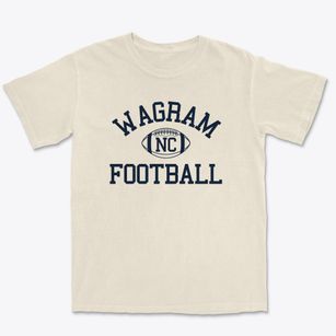 Wagram North Carolina Football Premium Heavyweight T-shirt