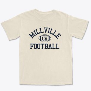 Millville California Football Premium Heavyweight T-shirt