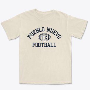 Pueblo Nuevo Texas Football Premium Heavyweight T-shirt