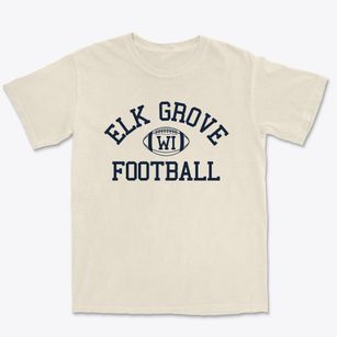 Elk Grove Wisconsin Football Premium Heavyweight T-shirt