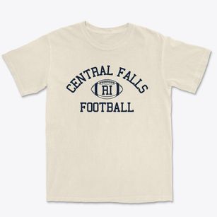 Central Falls Rhode Island Football Premium Heavyweight T-shirt