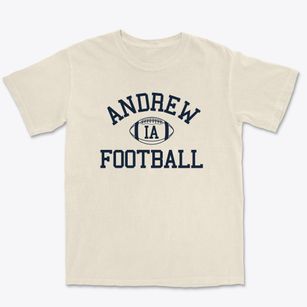 Andrew Iowa Football Premium Heavyweight T-shirt