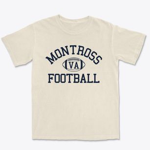 Montross Virginia Football Premium Heavyweight T-shirt