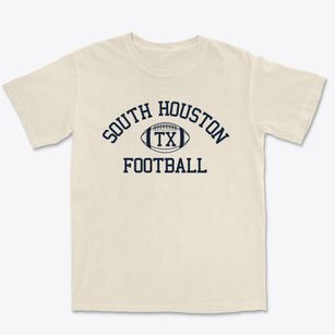 South Houston Texas Football Premium Heavyweight T-shirt