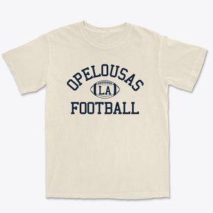 Opelousas Louisiana Football Premium Heavyweight T-shirt