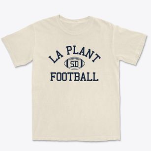 La Plant South Dakota Football Premium Heavyweight T-shirt