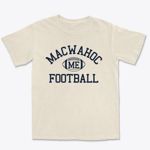 Macwahoc Maine Football Premium Heavyweight T-shirt
