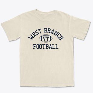 West Branch Vermont Football Premium Heavyweight T-shirt