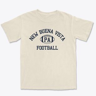 New Buena Vista Pennsylvania Football Premium Heavyweight T-shirt