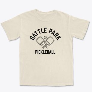 Battle Park Virginia Pickleball Premium Heavyweight T-shirt