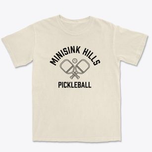 Minisink Hills Pennsylvania Pickleball Premium Heavyweight T-shirt