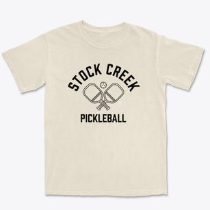 Stock Creek Tennessee Pickleball Premium Heavyweight T-shirt