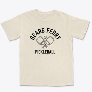 Gears Ferry Illinois Pickleball Premium Heavyweight T-shirt