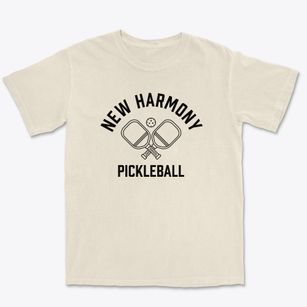 New Harmony Ohio Pickleball Premium Heavyweight T-shirt