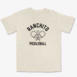 Ranchito New Mexico Pickleball Premium Heavyweight T-shirt