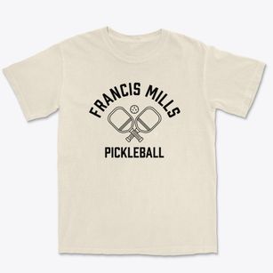 Francis Mills New Jersey Pickleball Premium Heavyweight T-shirt