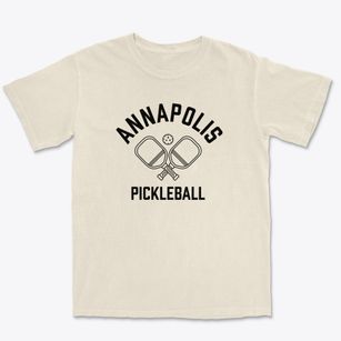 Annapolis Maryland Pickleball Premium Heavyweight T-shirt